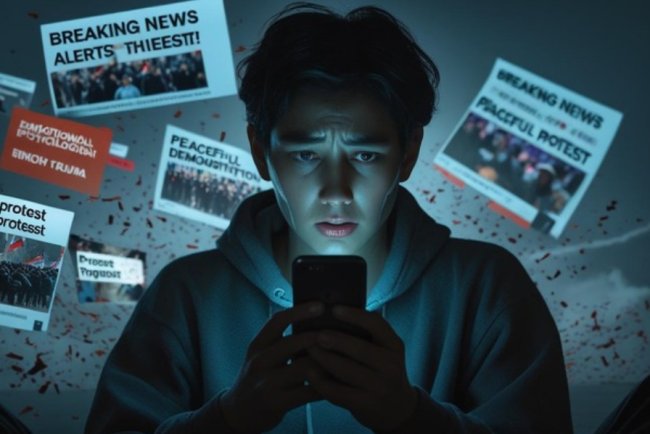 التأثيرات النفسية للتعرّض المتكرر لأخبار الحروب